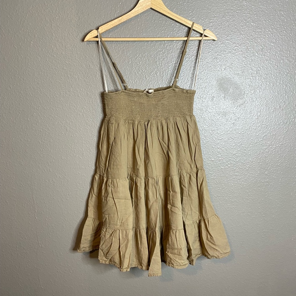 Altar'd State Brown Textured Dress